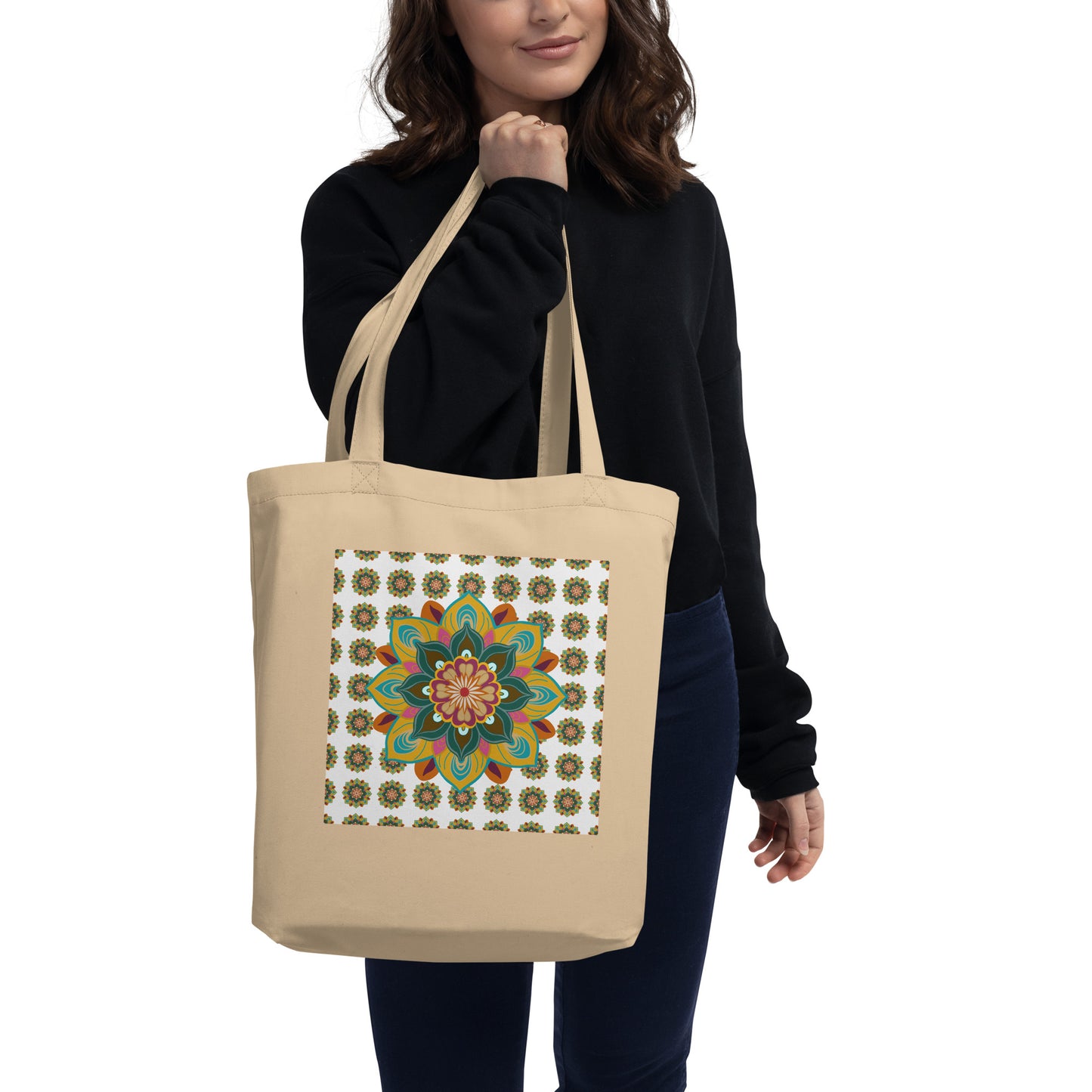 Bohemian Mandala Eco Tote Bag