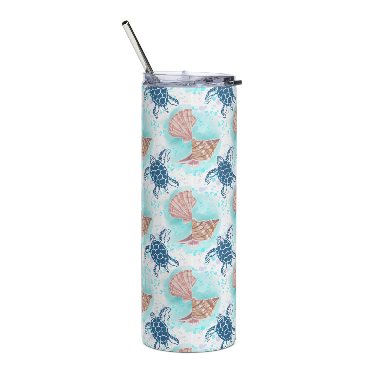 Nauti Sea Turtle 20 oz Stainless steel tumbler