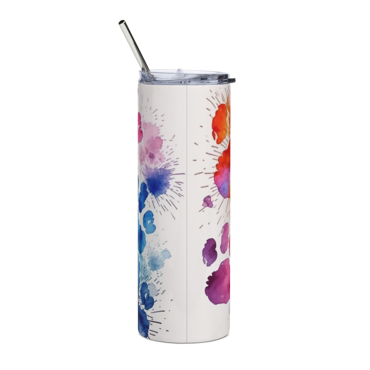 My Bestie Has Paws 20 oz Stainless steel tumbler