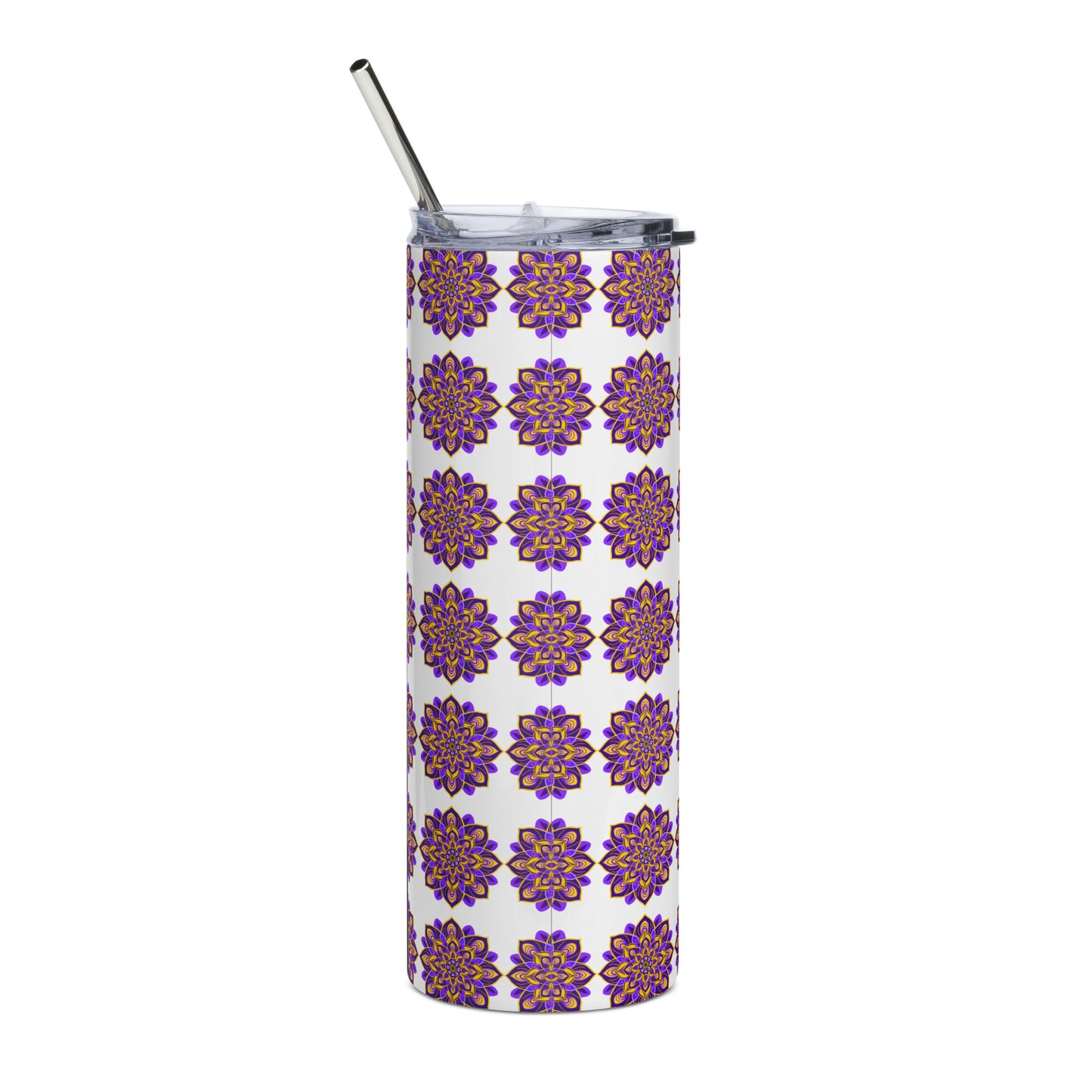 Royalty Mandala 20 oz Stainless steel tumbler
