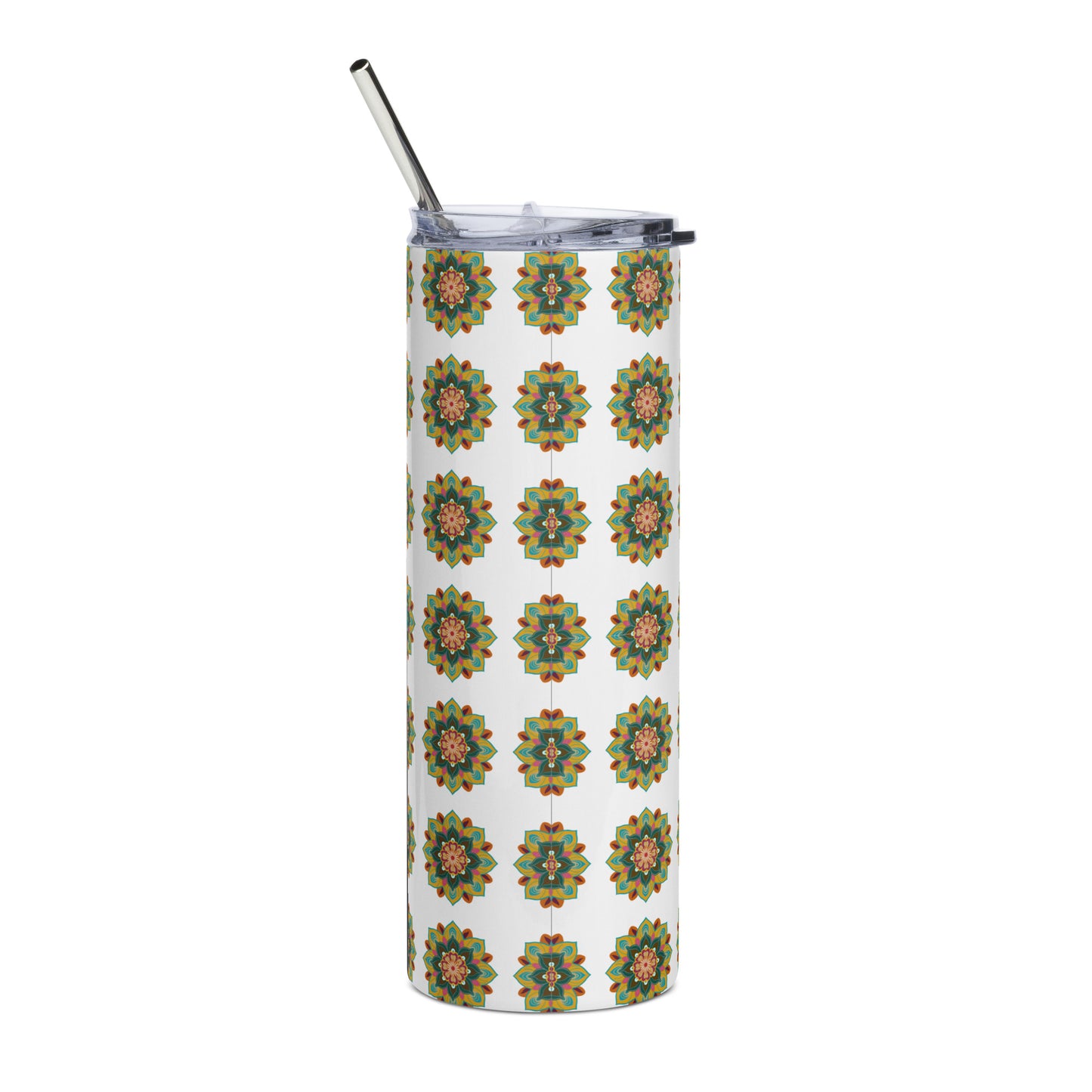 Bohemian Mandala 20 oz Stainless steel tumbler