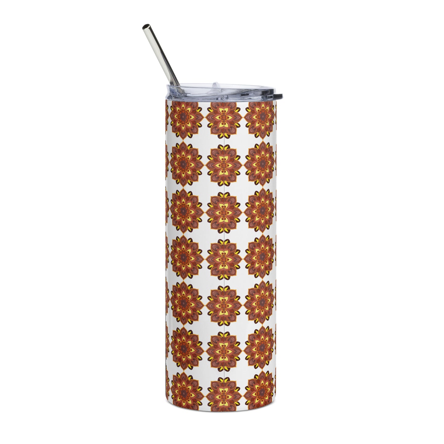 Sunset Mandala 20 oz Stainless steel tumbler