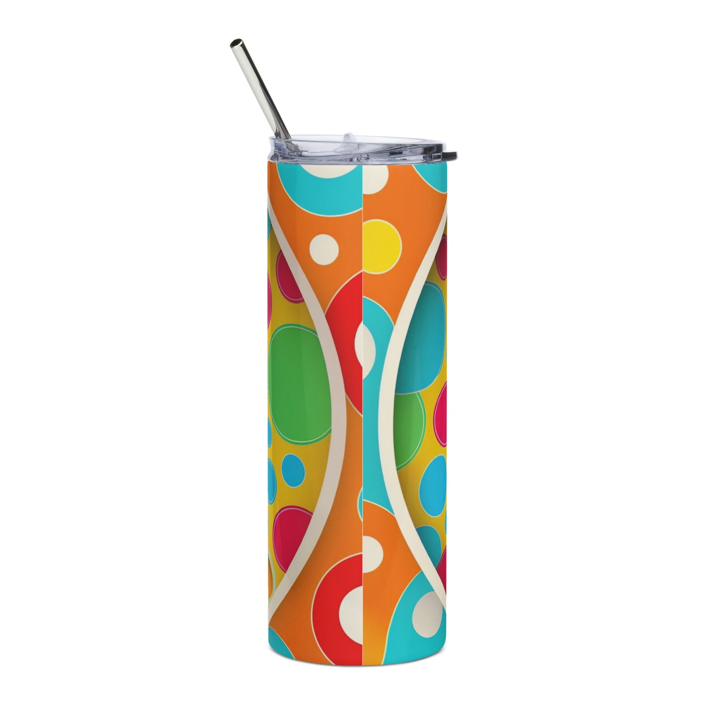 Start The Day With A Smile 20 oz Stainless steel tumbler