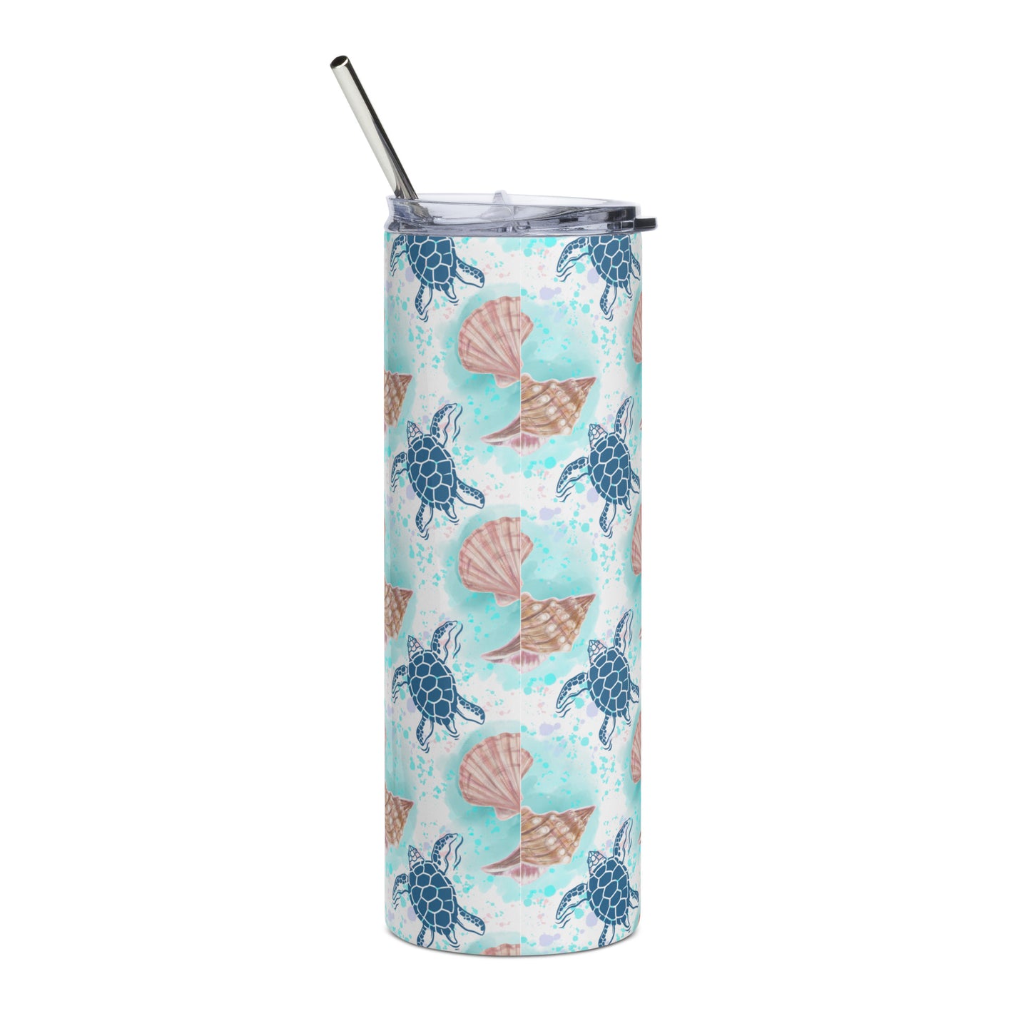 Nauti Sea Turtle 20 oz Stainless steel tumbler