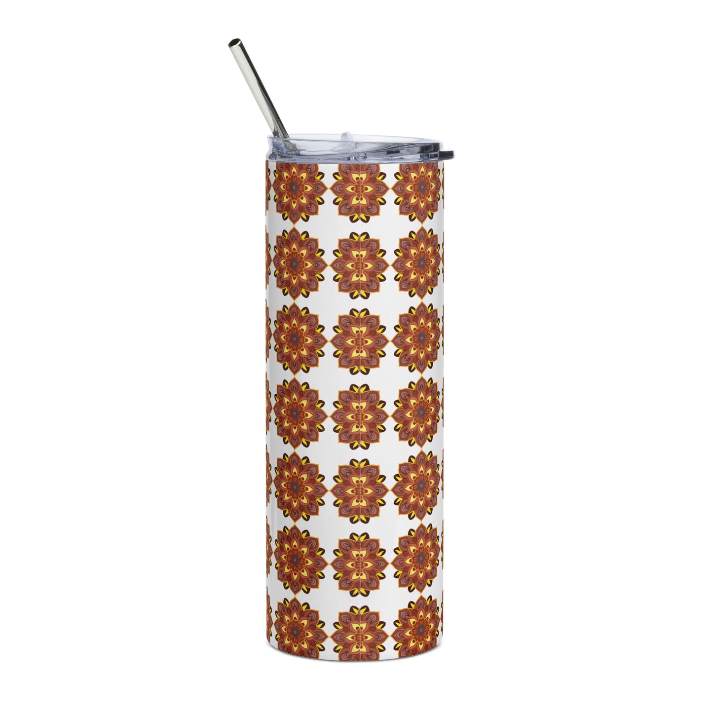 Sunset Mandala 20 oz Stainless steel tumbler