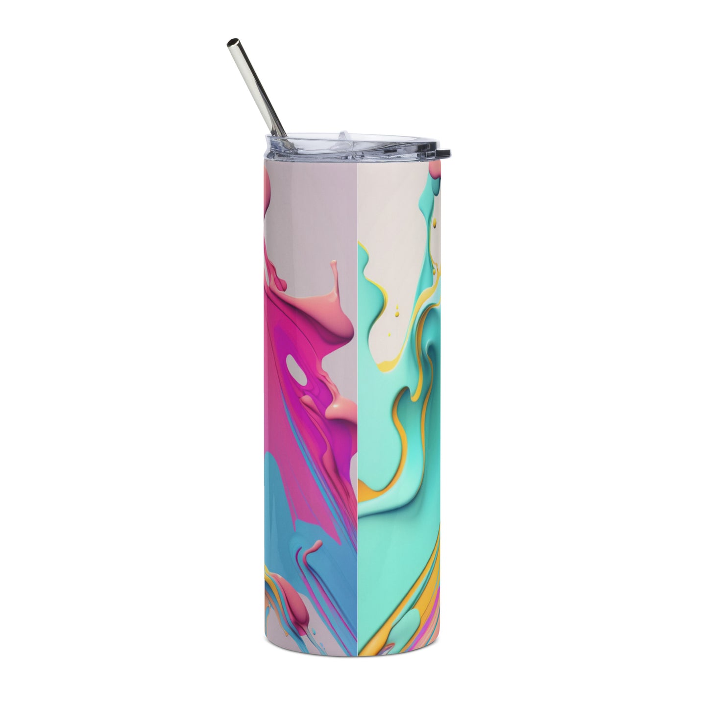 In My Defense I Was Left Unsupervised 20 oz Stainless steel tumbler
