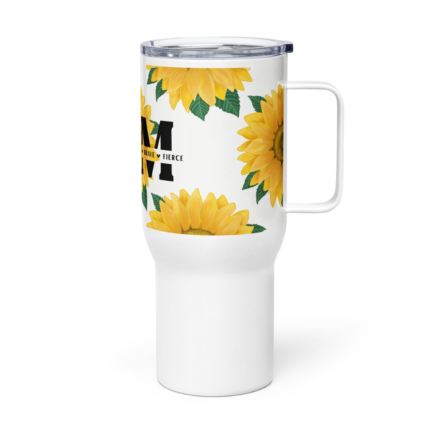 I Am - Sunflower 25 oz Travel Mug
