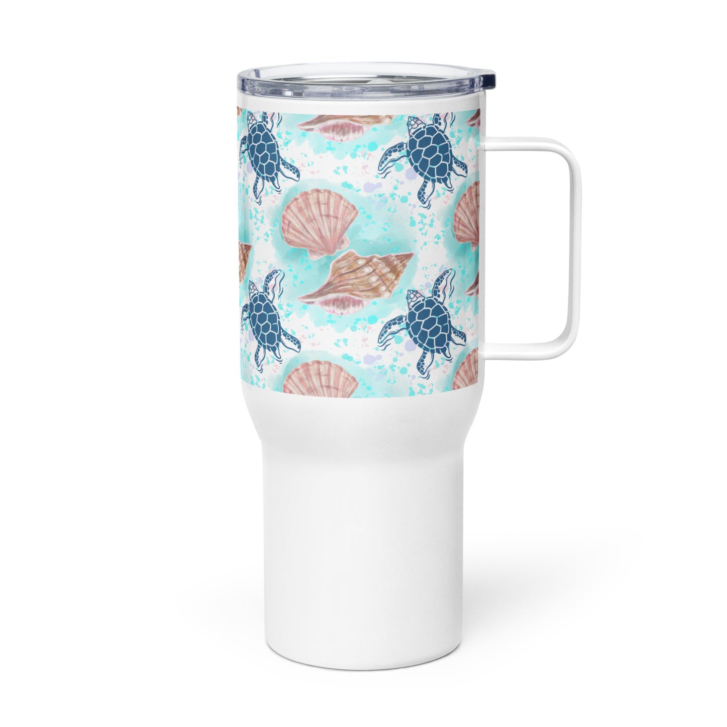 Nauti Sea Turtle 25 oz Travel Mug