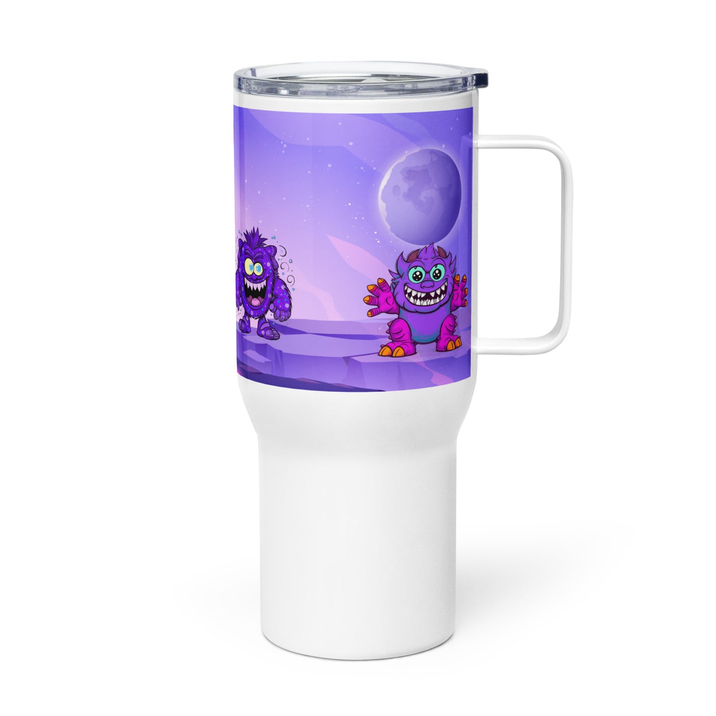 Monster Party #1 25 oz Travel Mug