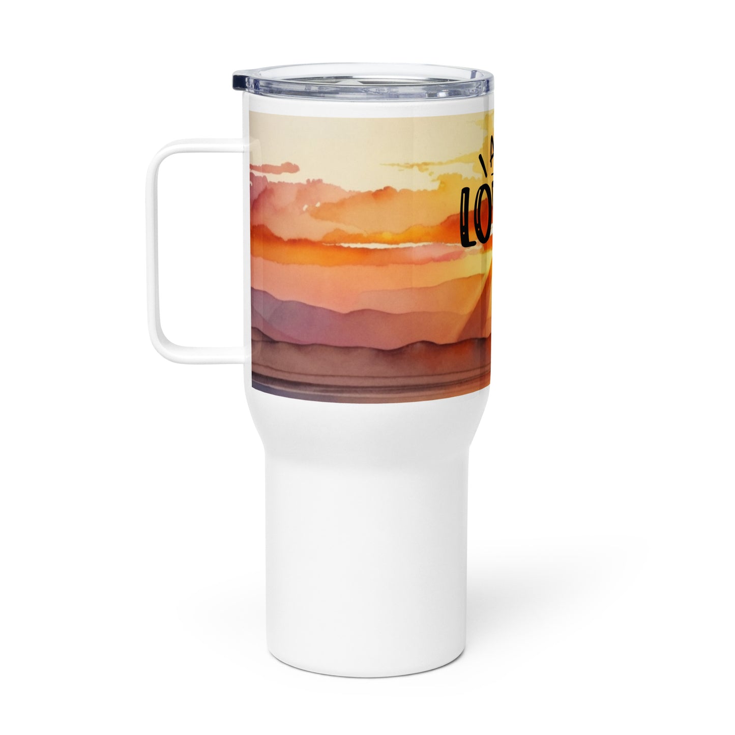 I Am So Loved John 3:16 25 oz Travel Mug