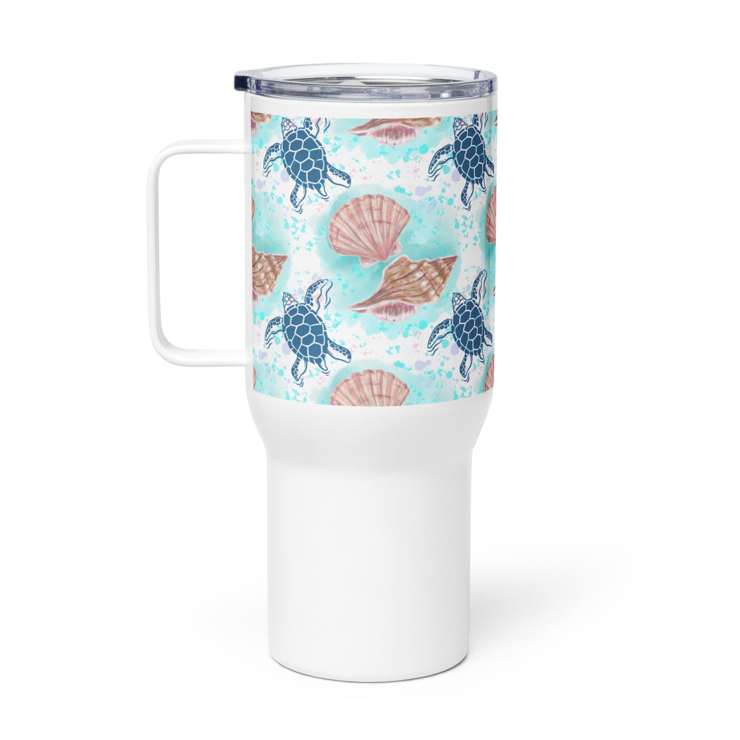 Nauti Sea Turtle 25 oz Travel Mug