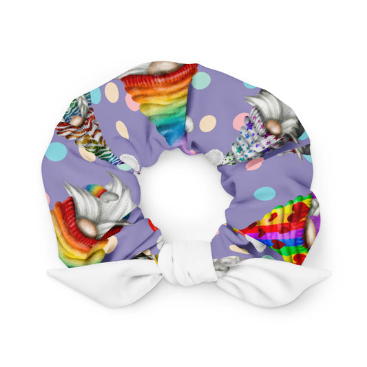 Gnome Party Scrunchie