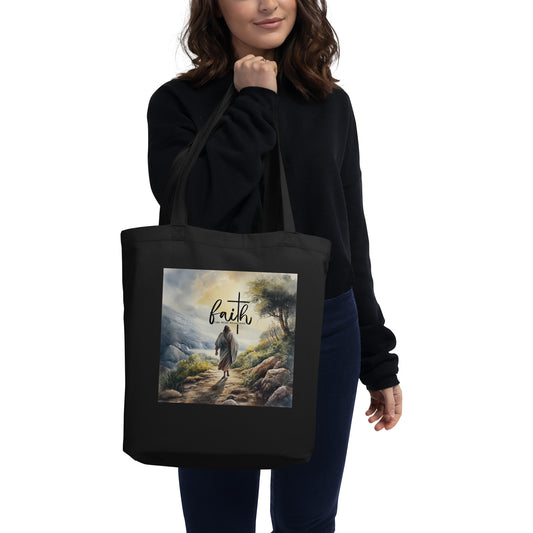 Faith Can Move Mountains Eco Tote Bag