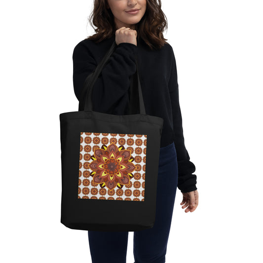 Sunset Mandala Eco Tote Bag