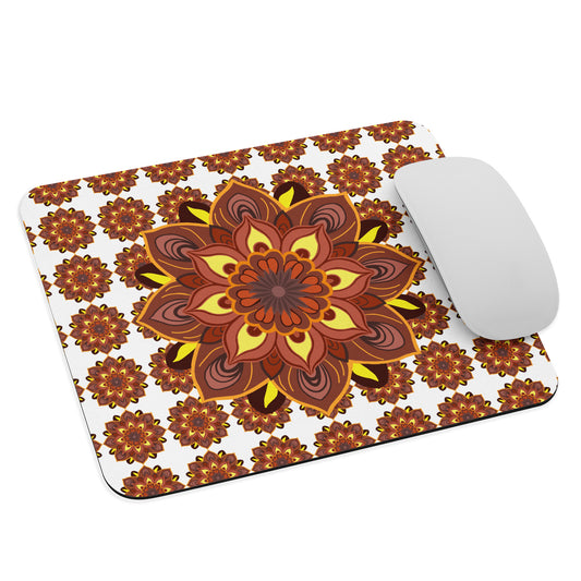 Sunset Mandala Mouse pad