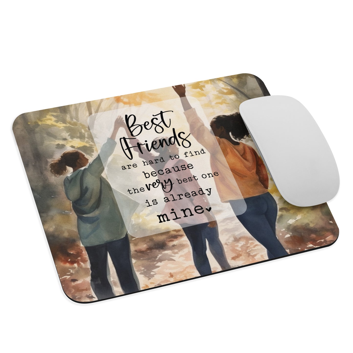 Best Friends Mouse pad