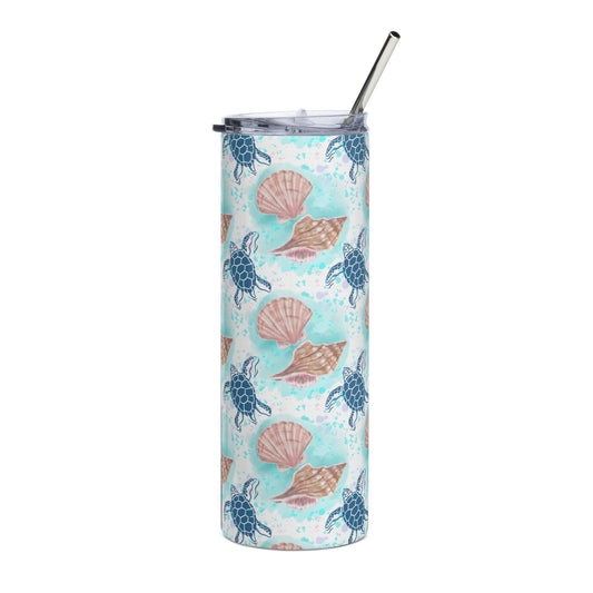 Nauti Sea Turtle 20 oz Stainless steel tumbler