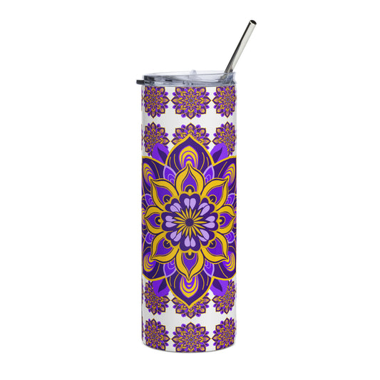 Royalty Mandala 20 oz Stainless steel tumbler