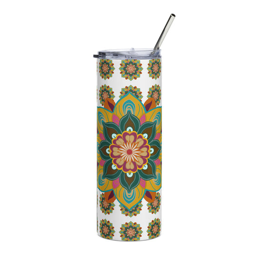 Bohemian Mandala 20 oz Stainless steel tumbler