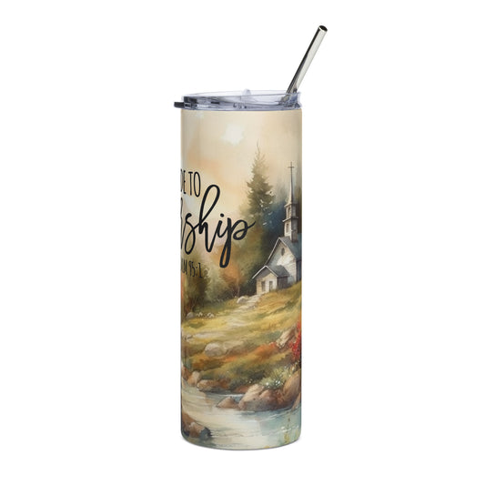 Made To Worship 20 oz Stainless steel tumbler