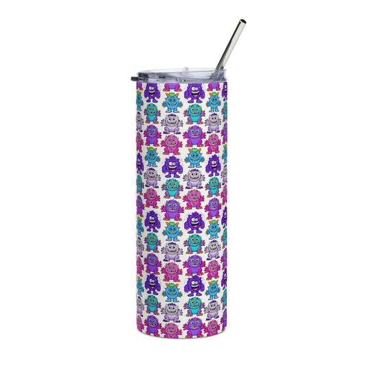 Monster Party 20 oz Stainless steel tumbler