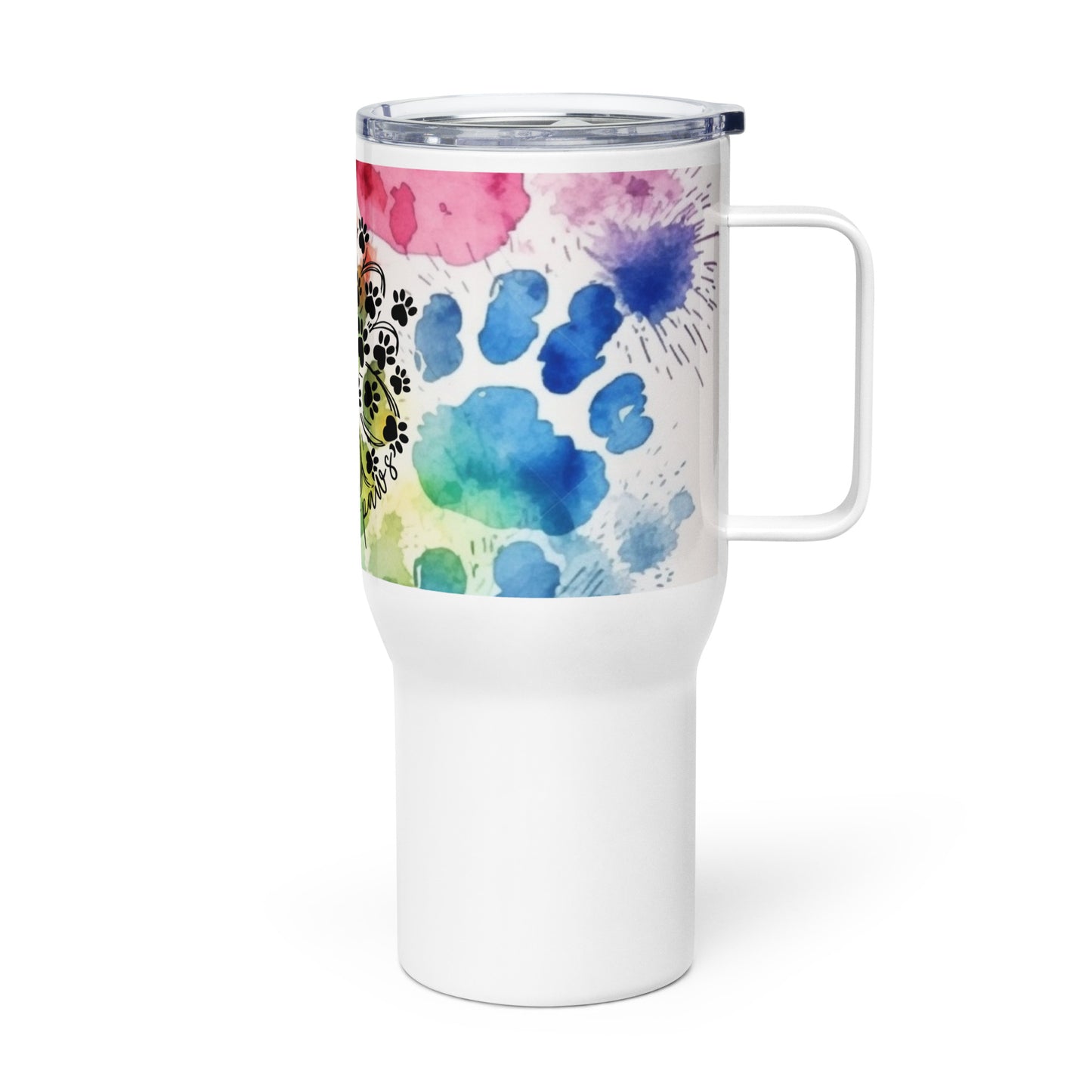 My Beastie Has Paws 25 oz Travel Mug